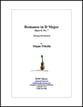 Romance in D Major, Op. 8, No. 7 Orchestra sheet music cover